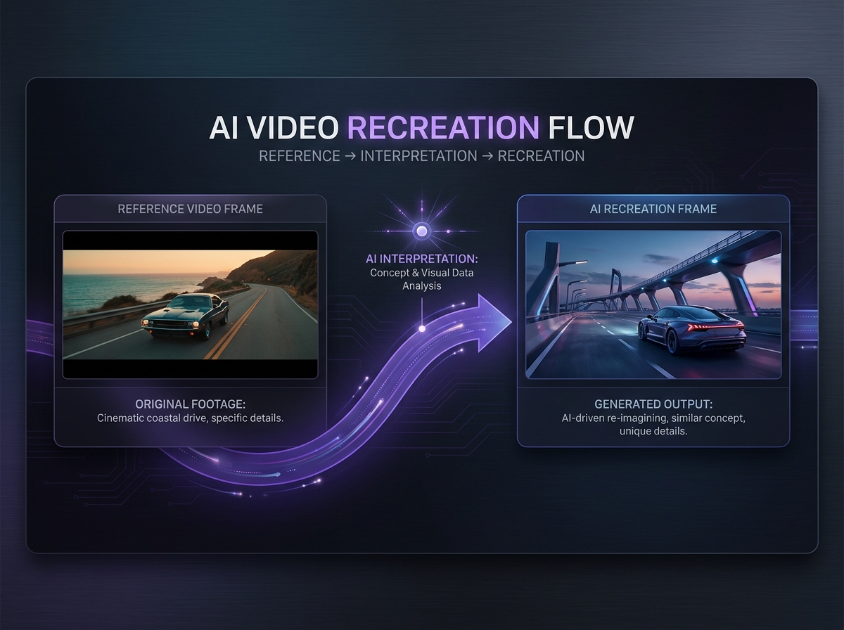 Recreate an AI Video
